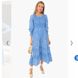 Cornflower Lolita Isabel Dress by pink city prints